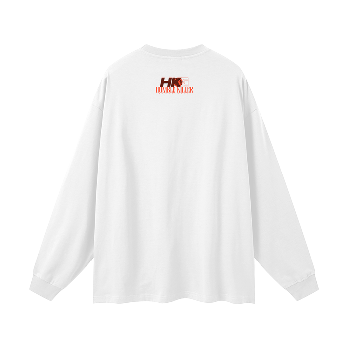 Oversized Unisex Long Sleeve T-Shirt - Memento Mori Clothing
