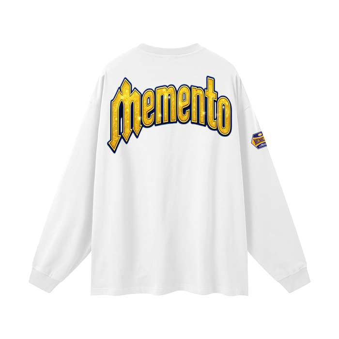 Oversized Unisex Long Sleeve T-Shirt - Memento Mori Clothing