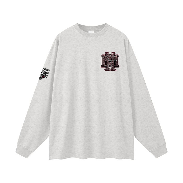 Oversized Unisex Long Sleeve T-Shirt - Memento Mori Clothing