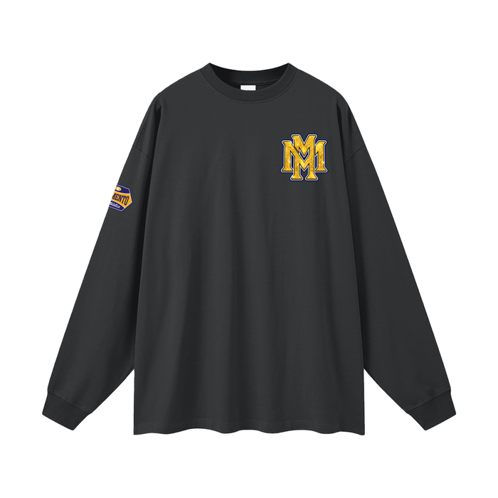 Oversized Unisex Long Sleeve T-Shirt - Memento Mori Clothing