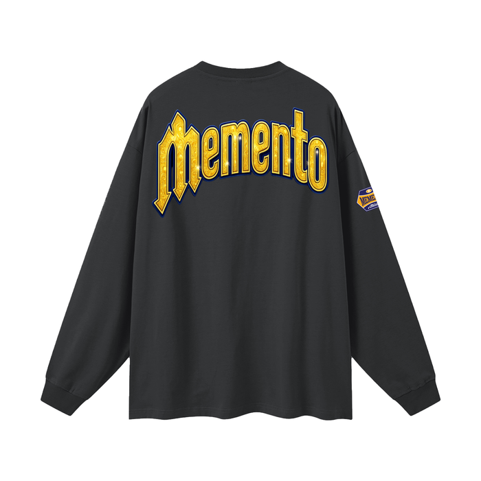 Oversized Unisex Long Sleeve T-Shirt - Memento Mori Clothing