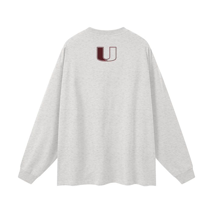 Oversized Unisex Long Sleeve T-Shirt - Memento Mori Clothing