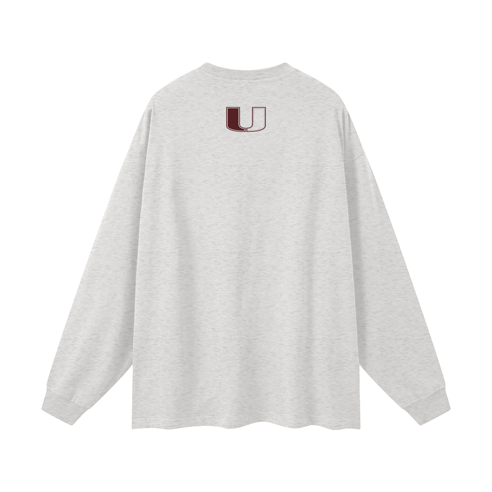 Oversized Unisex Long Sleeve T-Shirt - Memento Mori Clothing