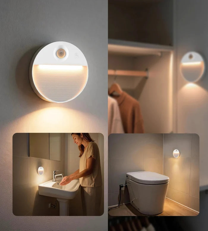 Pack x 2 Veilleuses Intérieures NEO LED à Détection de Mouvement - Lumihome