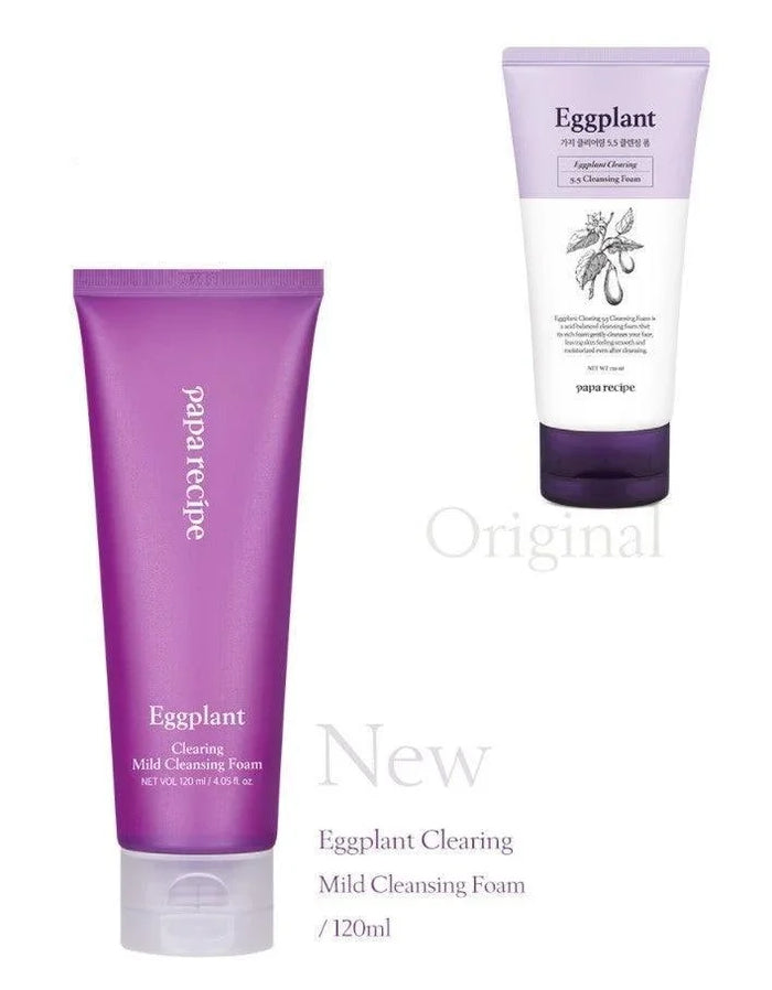 [papa recipe] Eggplant Clearing Mild Cleansing Foam 120ml papa recipe