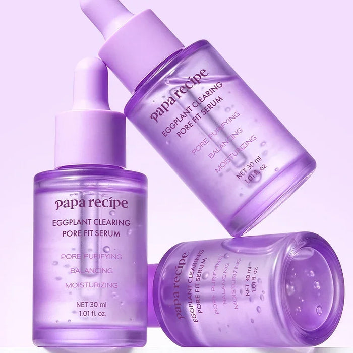 [papa recipe] Eggplant Clearing Pore Fit Serum 30ml - Ballagrio
