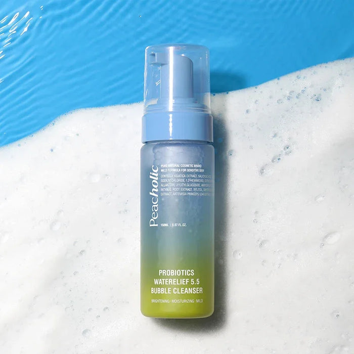 [Peacholic] Probiotics Waterelief 5.5 Bubble Cleanser 150ml