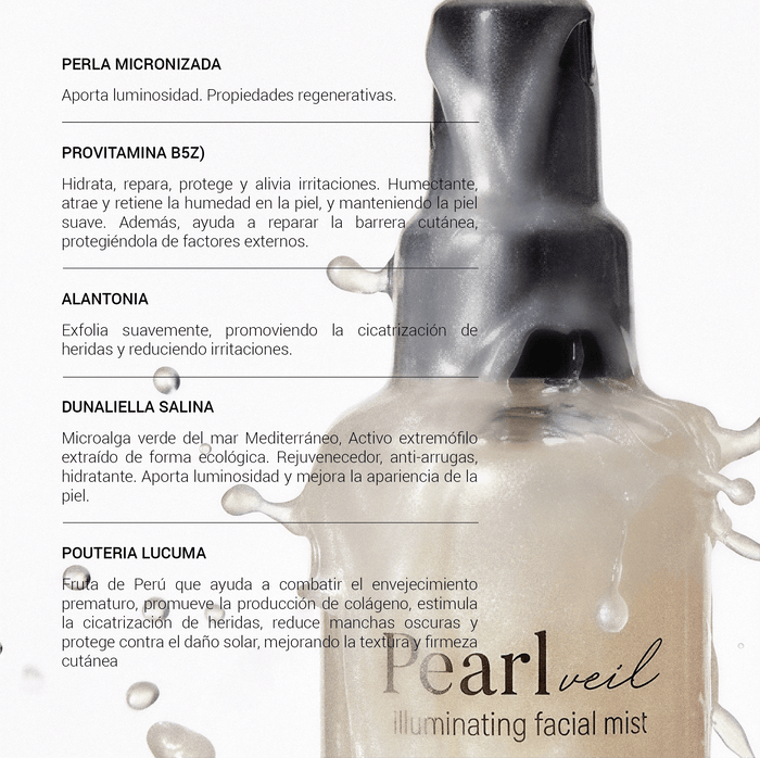Pearl veil illuminating facial mist 100 ml