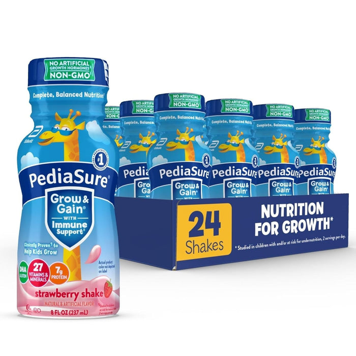 PediaSure Grow & Gain Kids' Nutrition Shake, Vanilla, 8 oz - 67533-Case - LL Medico