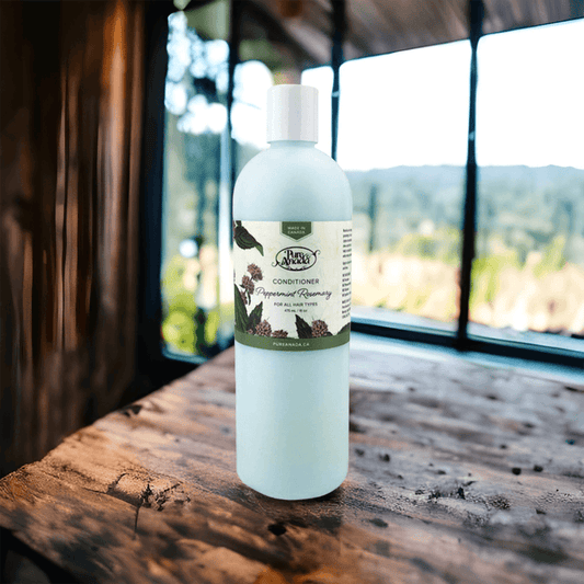Peppermint Rosemary Natural Conditioner - Pure Anada 475ml