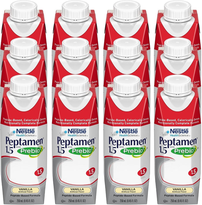 Peptamen 1.5 with Prebio1 Oral Supplement, Vanilla, 250 mL - 10043900349586-Single - LL Medico