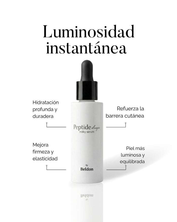 Peptide drops milky serum 30 ml