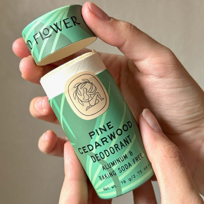 Pine Cedarwood Natural Deodorant - Good Flower Farm