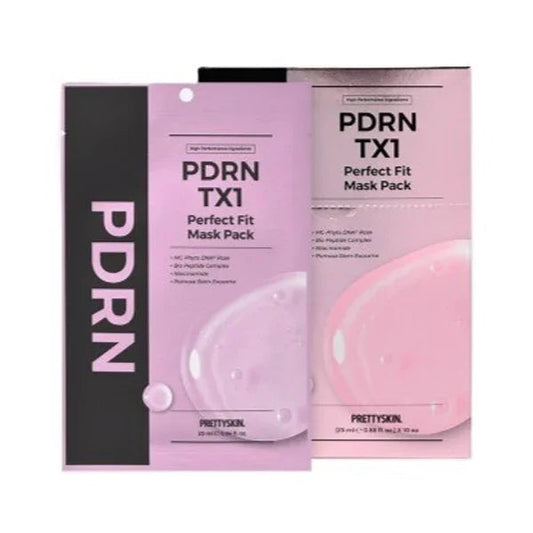 [PRETTYSKIN] PDRN TX1 Perfect Fit Mask Pack 25ml*10EA - Ballagrio