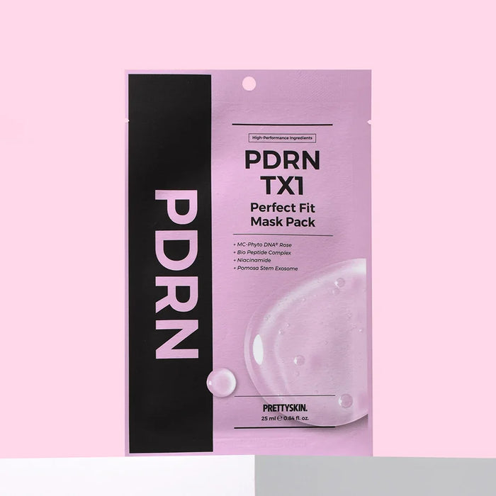 [PRETTYSKIN] PDRN TX1 Perfect Fit Mask Pack 25ml*10EA - Ballagrio