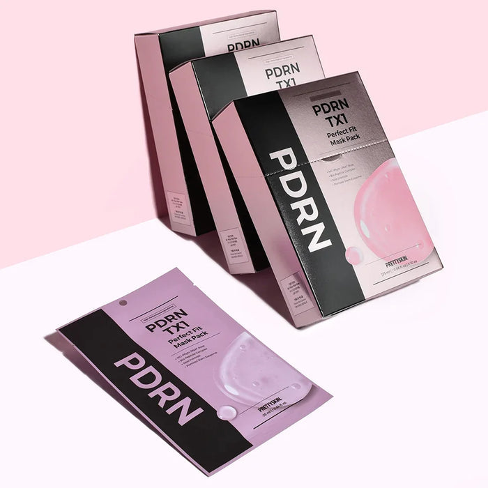 [PRETTYSKIN] PDRN TX1 Perfect Fit Mask Pack 25ml*10EA - Ballagrio