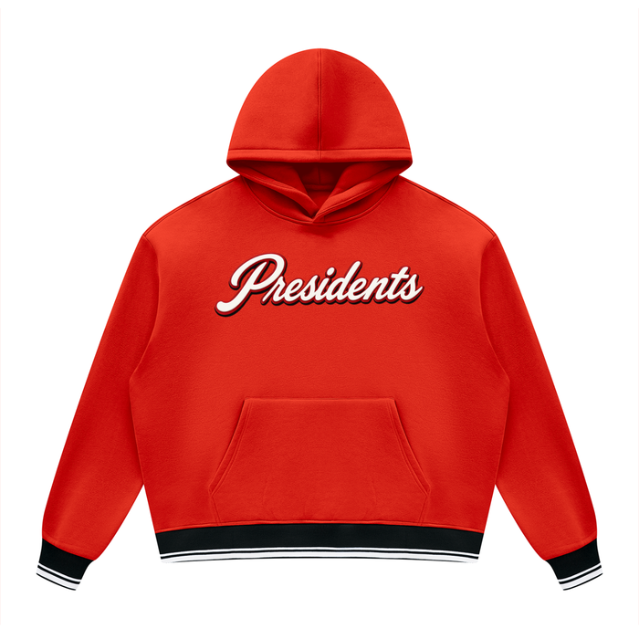 Prexy Unisex Oversized Color Block Fleece Hoodie