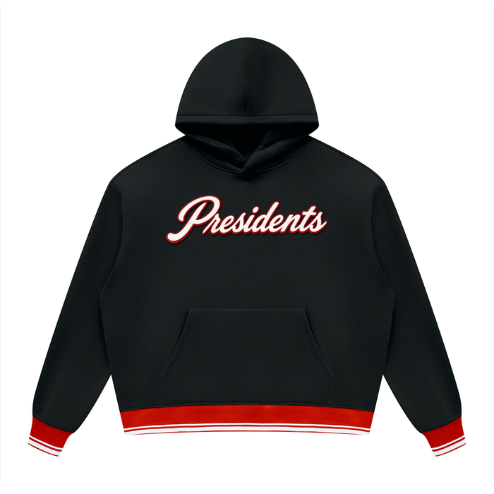 Prexy Unisex Oversized Color Block Fleece Hoodie