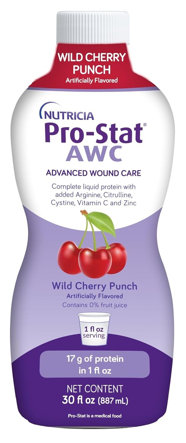 Pro-Stat AWC Advanced Wound Care Liquid Protein Supplement, Berry Fusion, 30 oz - 152183-Case - LL Medico