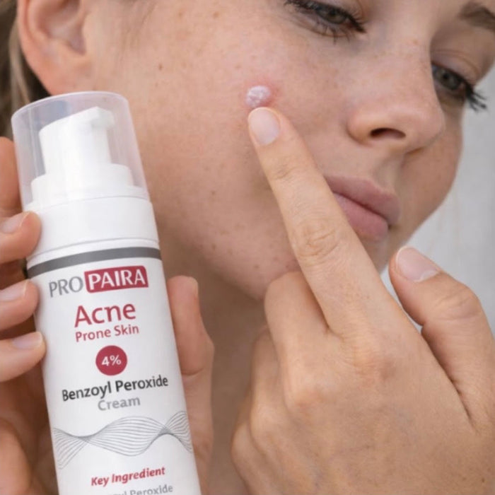 Propaira 4% Benzoyl Peroxide (Stabilised) Cream 30ml by Propaira - packaging and details - moisturiser