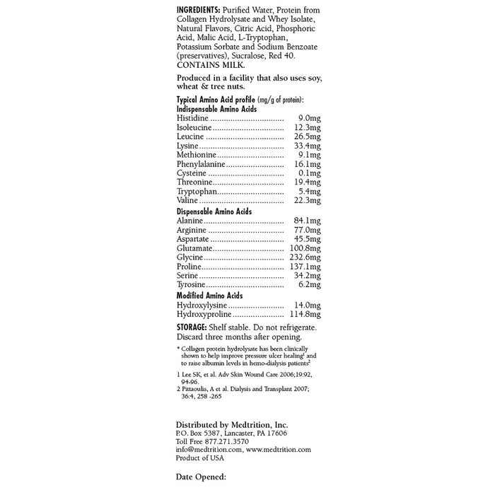 ProSource NoCarb Oral Supplement, Berry Punch Flavor, 30 oz Bottle - 11535-Case - LL Medico