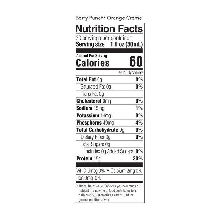 ProSource NoCarb Oral Supplement, Orange Creme Flavor, 32 oz Bottle - 11545-Case - LL Medico