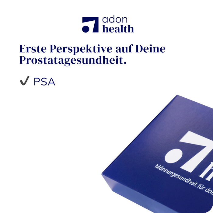 Adon Health PSA-Test als Grundlage für eine erste Einschätzung der Prostatagesundheit