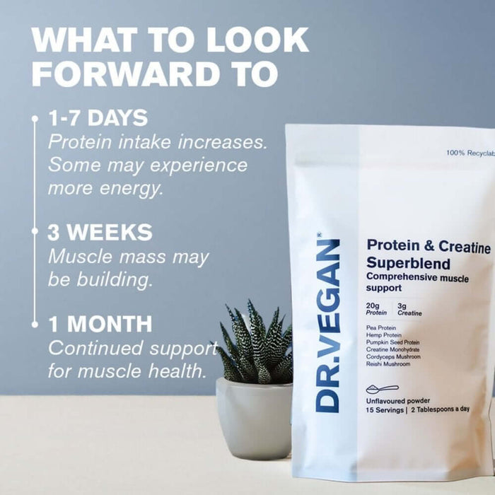 Protein & Creatine Superblend - Dr.Vegan 450g