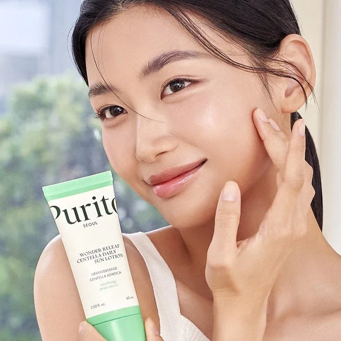 [PURITO] Wonder Releaf Centella Daily Sun Lotion SPF 50+ PA++++ 60ml - Ballagrio