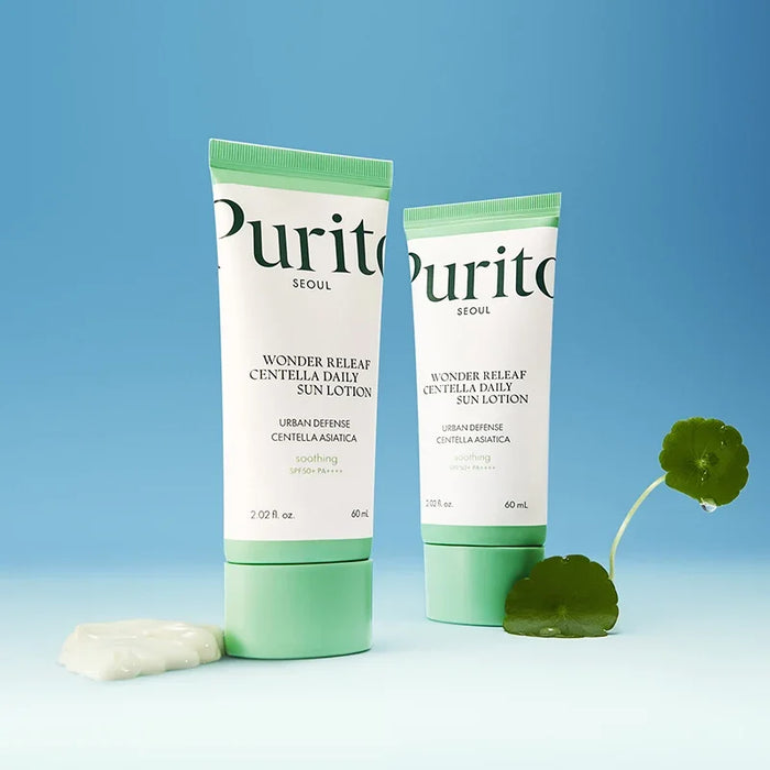 [PURITO] Wonder Releaf Centella Daily Sun Lotion SPF 50+ PA++++ 60ml - Ballagrio