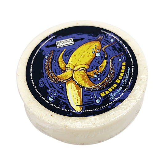 Rabid Banana Conditioning Shampoo Puck | Classic & Nostalgic! | Summer Seasonal - Phoenix Artisan Accoutrements