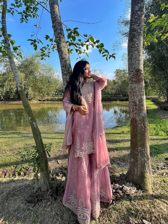 Radiant Duo in Ethnic Splendor