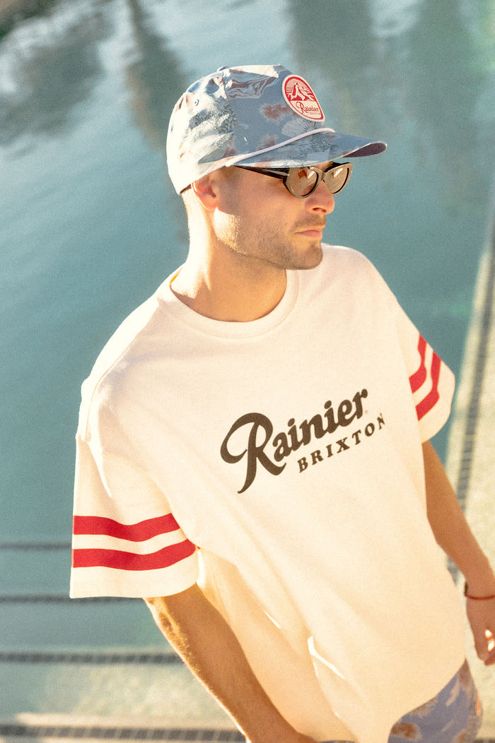 Men's Rainier 1878 Short Sleeve Oversized T-Shirt in the color Natural - Men's Lifestyle image