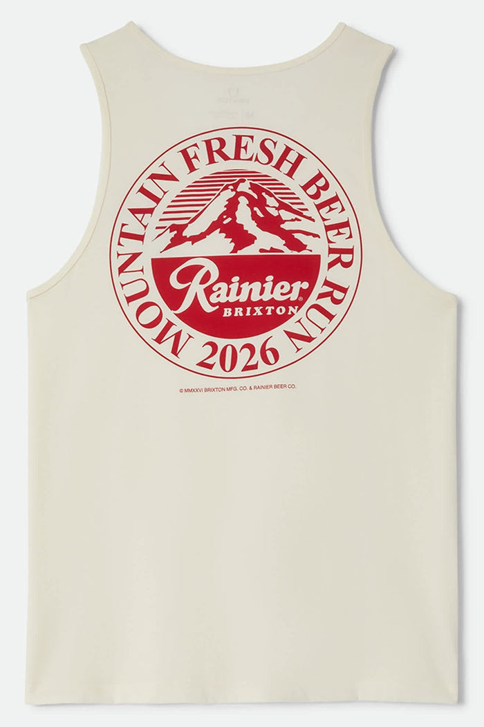 Rainier Beer Run Tank - Natural