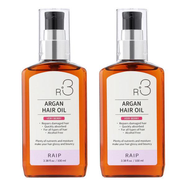 [RAIP] R3 Argan Oil Hair Essence #Very Berry (1+1) 100ml*2EA - Ballagrio