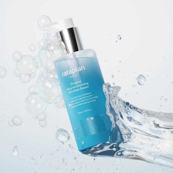 [rataplan] Donghae Deep Moisturizing Oil To Foam Cleanser 210ml - Ballagrio