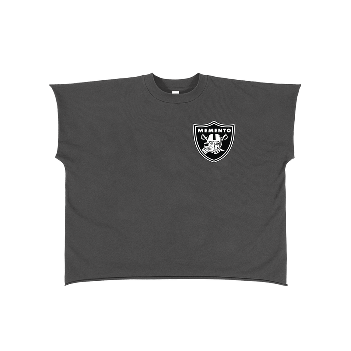 Raw Edge Boxy Non-Shrink T-Shirt - Memento Mori Clothing