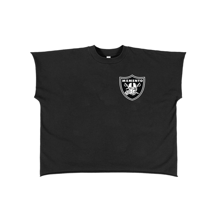 Raw Edge Boxy Non-Shrink T-Shirt - Memento Mori Clothing