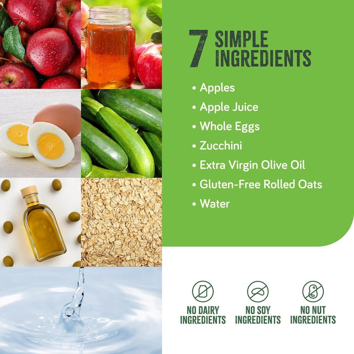 Real Food Blends Tube Feeding Formula, Eggs, Apples & Oats, 9.4 oz - 176989-Single - LL Medico