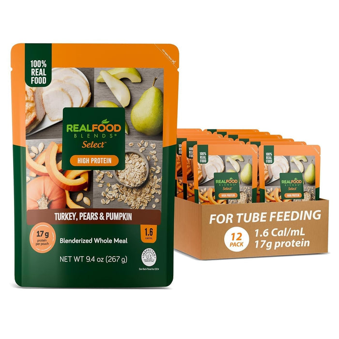 Real Food Blends Tube Feeding Formula, Eggs, Apples & Oats, 9.4 oz - 176989-Single - LL Medico
