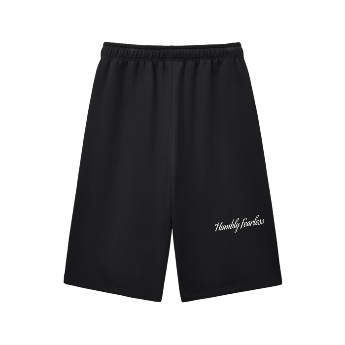 Relaxed Drawstring Three-quarter Sweatpants