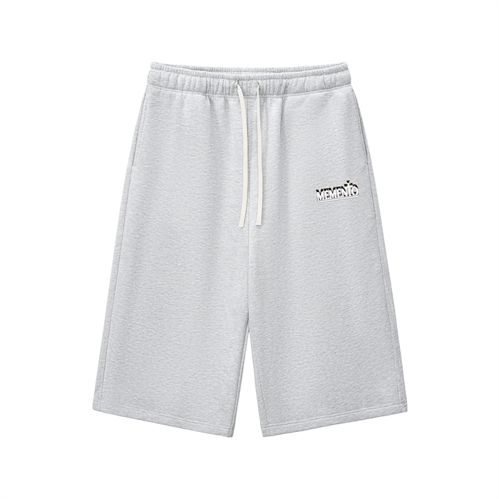 Relaxed Drawstring Three-quarter Sweatpants