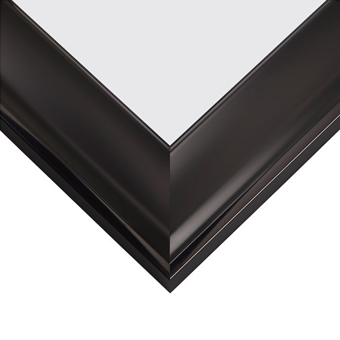 Resilience Wide 3", Satin Black Picture Frame
