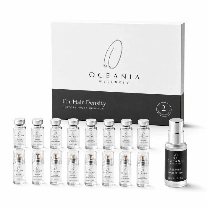 Hair Density 2 month contents - 8 ampoules, 8 applicators, leave-in serum