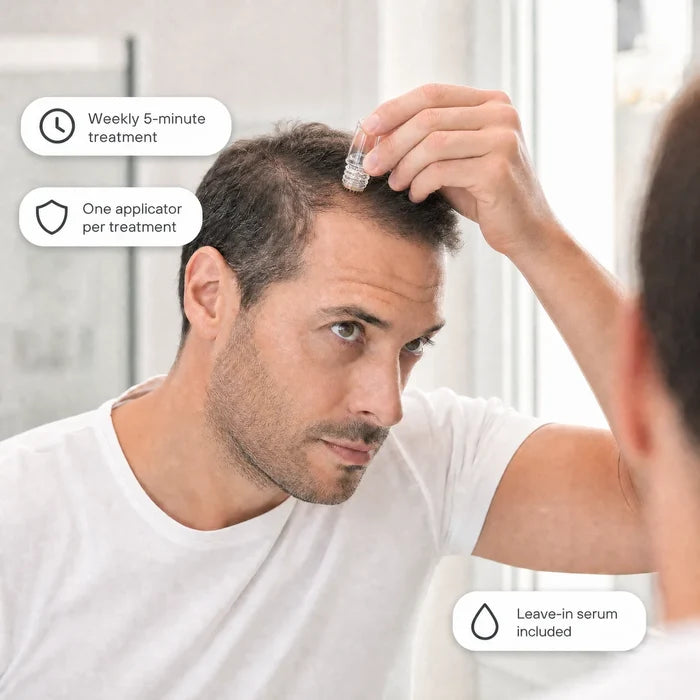 Weekly 5 minute scalp treatment