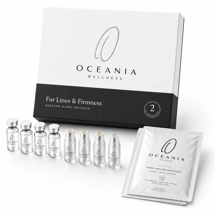 Lines & Firmness 2 month contents - 4 ampoules, 4 applicators, 4 sheet masks