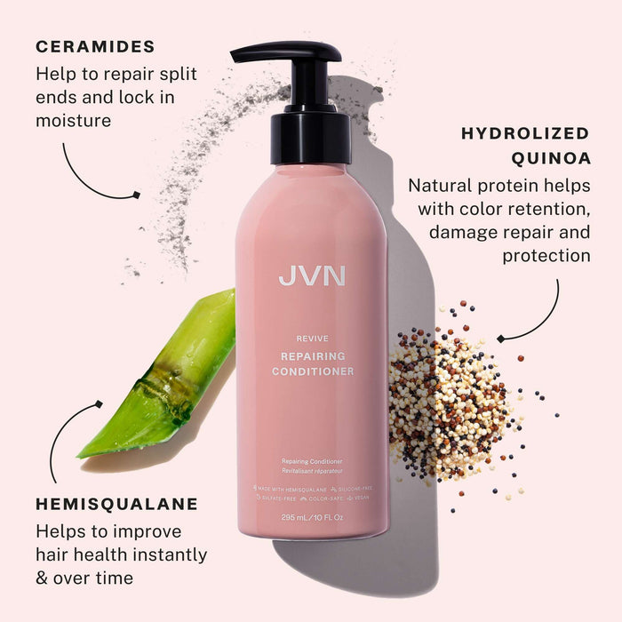 JVN Conditioner Revive Repairing Conditioner Revive Repairing Conditioner | Reparative Conditioning Products | JVN sulfate-free silicone-free sustainable