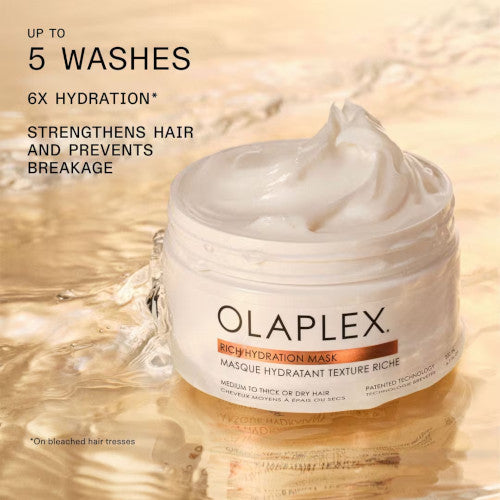 Rich Hydration Hair Mask for Dry or Medium to Thick Hair 6.76 oz