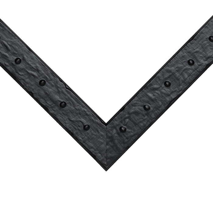 Rivet 1.25", Asphalt Black Picture Frame