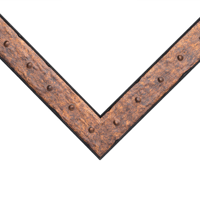 Rivet 1.25", Rusted Picture Frame